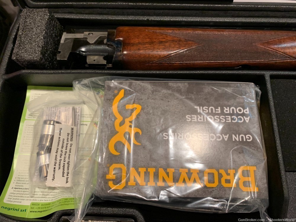 Browning Citori Sideplate GIII 12GA 28" Barrel - Case Hardened - 013622304-img-8
