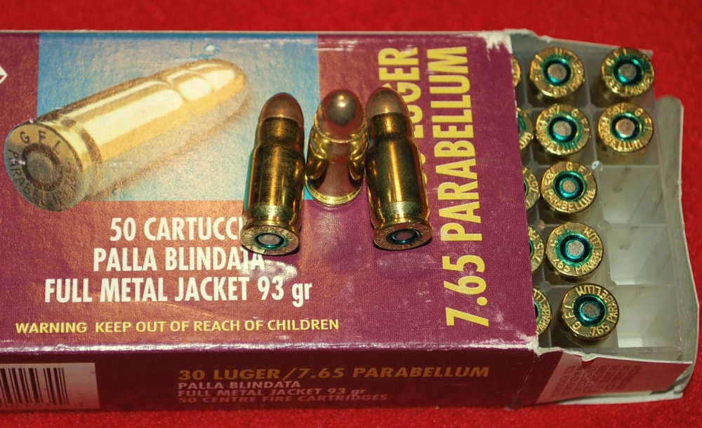 FIOCCHI 30 LUGER = 7.65 PARABELLUM 93GR AMMUNITION 50-Round Box.-img-2