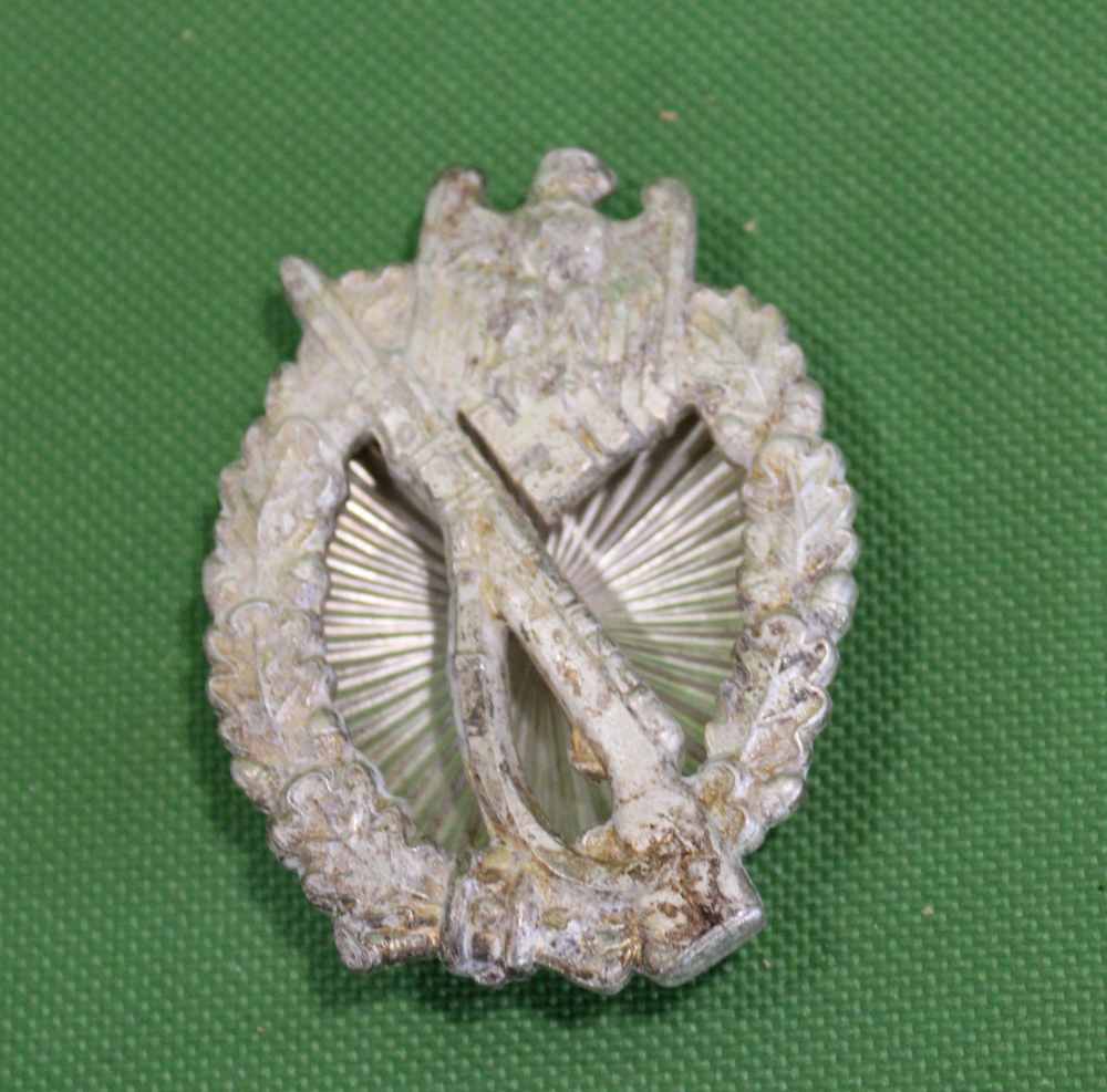 German WWII Army HEER Silver General Assault Badge Nii-img-0