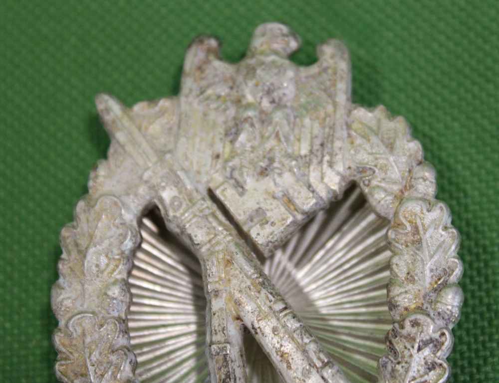 German WWII Army HEER Silver General Assault Badge Nii-img-1