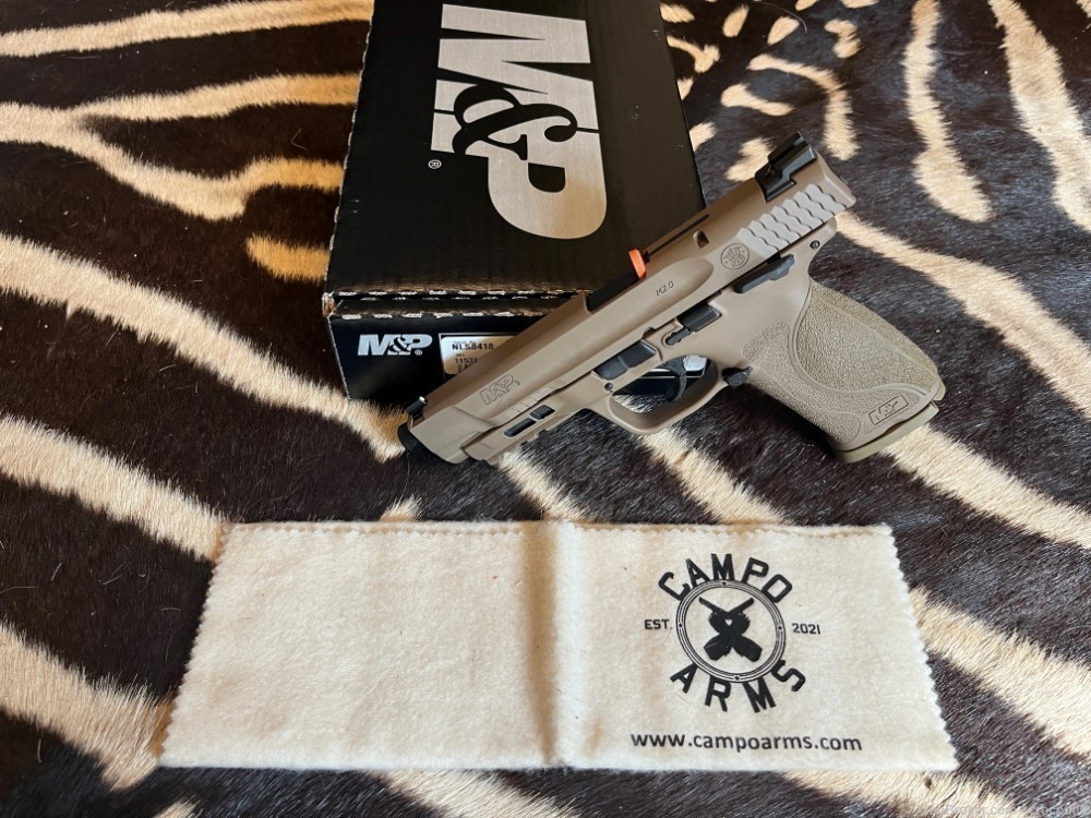 Smith & Wesson MP2 9mm 17rds FDE- 11537- Campo Arms-img-0