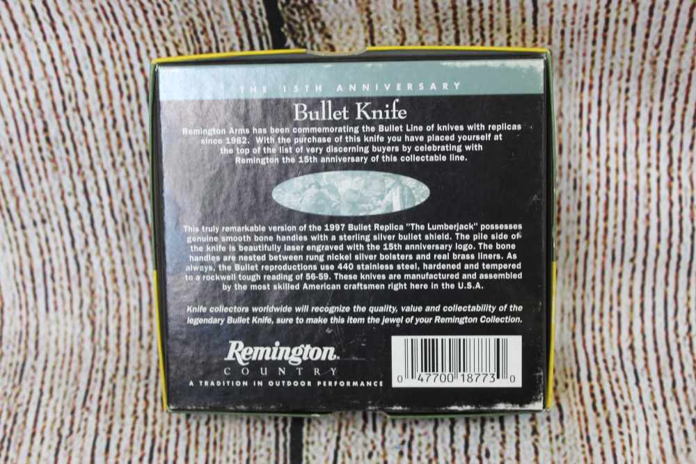 Remington Silver Bullet Collectors Edition Bullet Knife-img-4