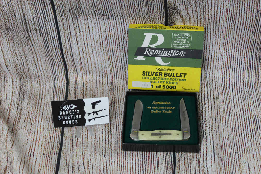 Remington Silver Bullet Collectors Edition Bullet Knife-img-0