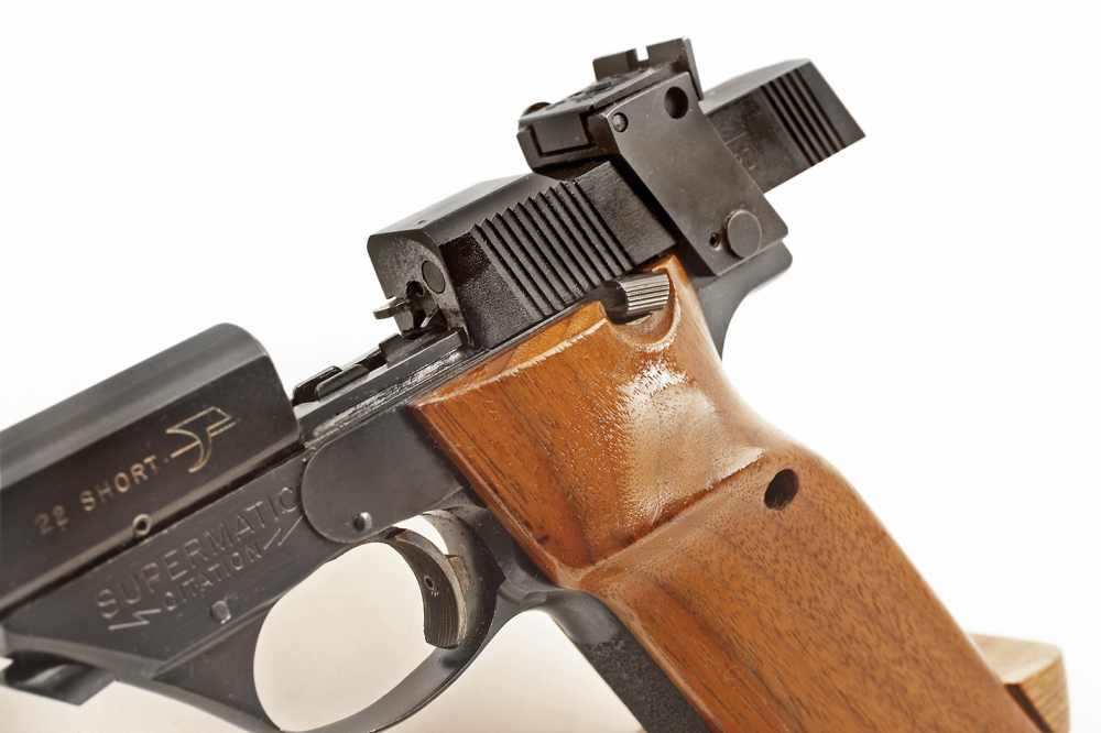 RARE HI STANDARD MILITARY 107 SUPERMATIC CITATION 22 SHRT COMPETITION. C&R.-img-2