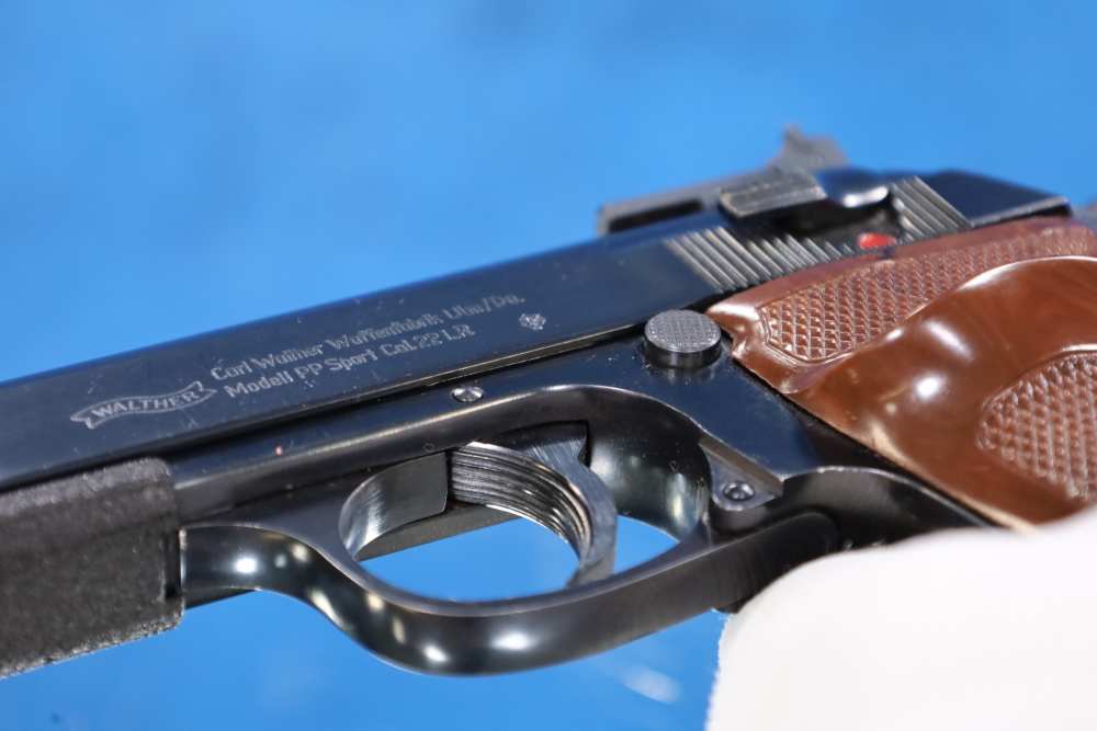 Walther PP Sport 22LR Short Barrel Version With Weight Made in Germany C&R -img-35