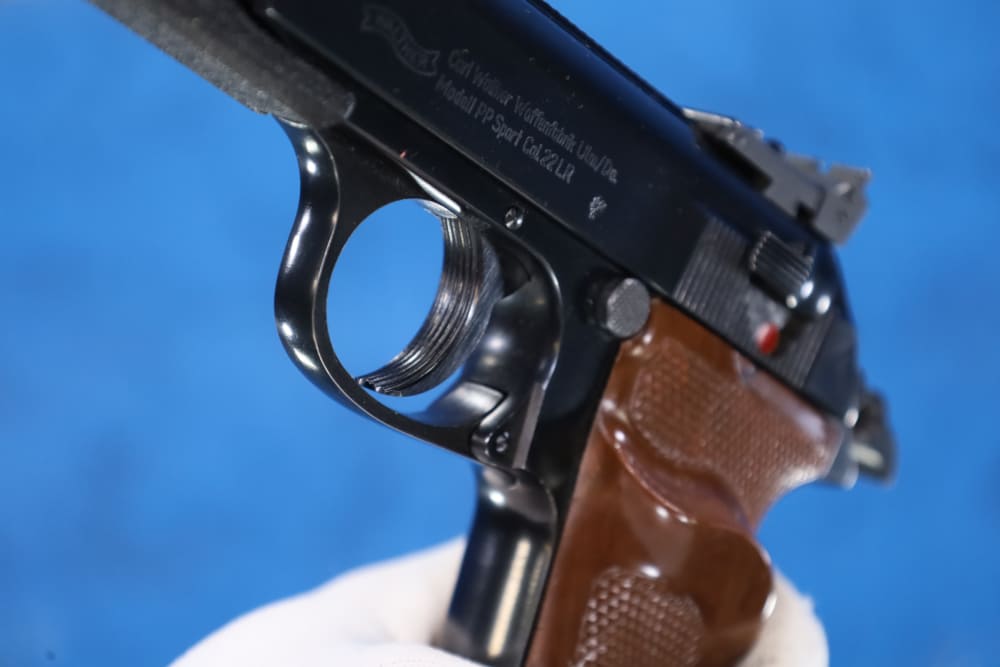 Walther PP Sport 22LR Short Barrel Version With Weight Made in Germany C&R -img-31