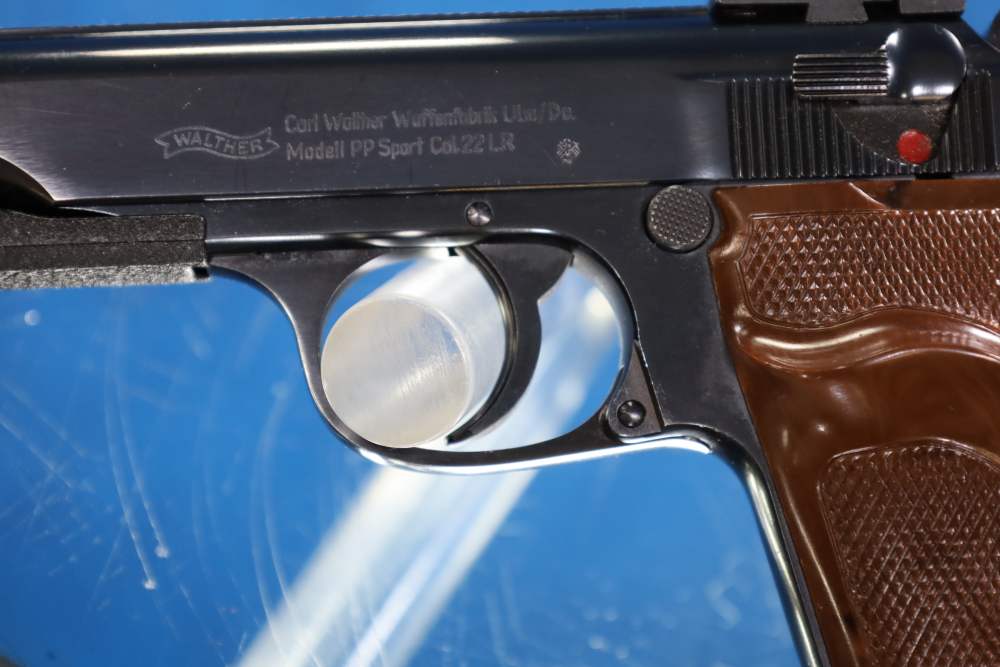 Walther PP Sport 22LR Short Barrel Version With Weight Made in Germany C&R -img-6