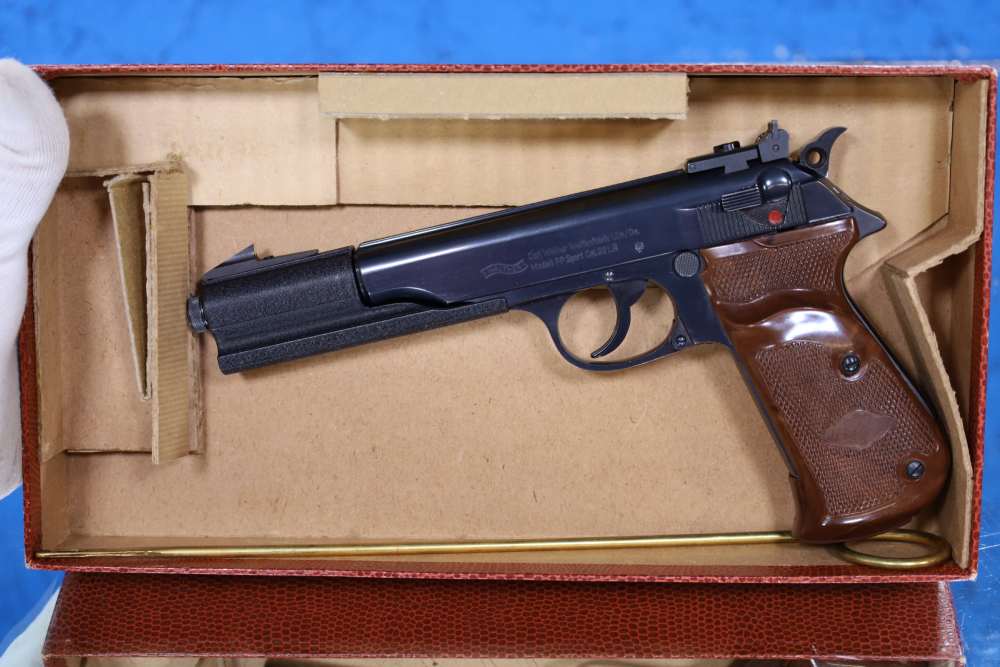 Walther PP Sport 22LR Short Barrel Version With Weight Made in Germany C&R -img-72