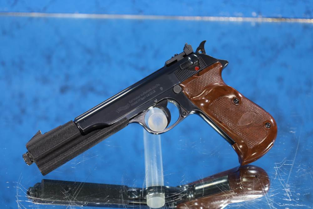 Walther PP Sport 22LR Short Barrel Version With Weight Made in Germany C&R -img-2
