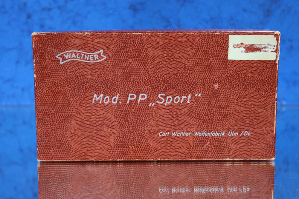Walther PP Sport 22LR Short Barrel Version With Weight Made in Germany C&R -img-64