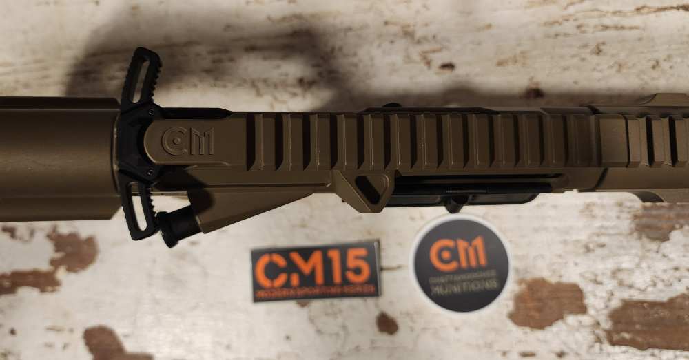 CM15 300 BLK 14.5" P&W to 16" Rifle AR15 M4 FDE Metallic Cerakote-img-1