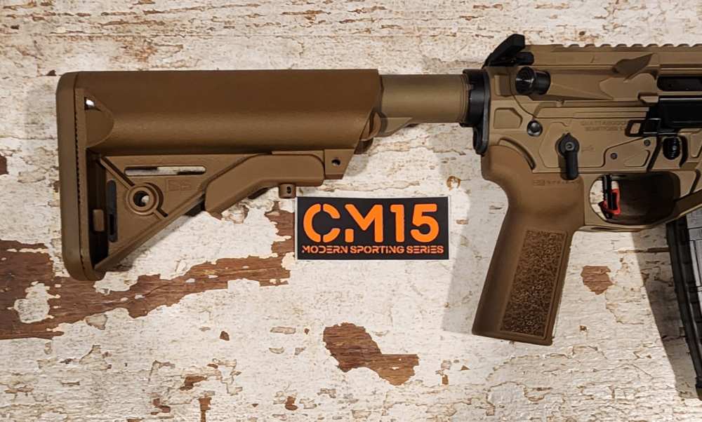 CM15 300 BLK 14.5" P&W to 16" Rifle AR15 M4 FDE Metallic Cerakote-img-2