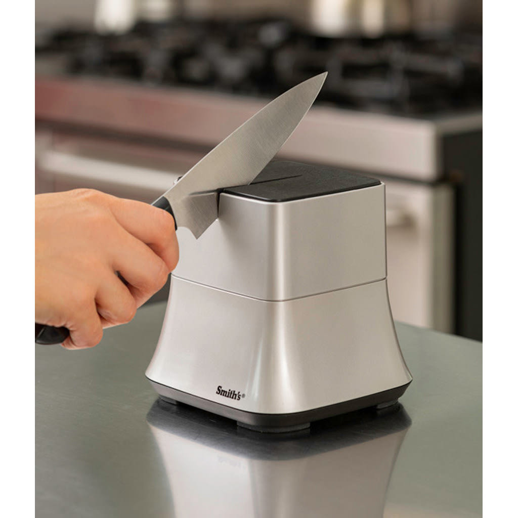 Smiths Electric Single Slot Sharpener Stainless-img-3
