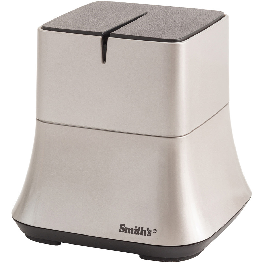 Smiths Electric Single Slot Sharpener Stainless-img-0