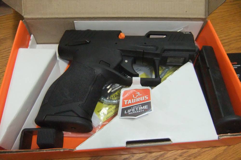 USED Black Taurus TX 22 Compact 22lr 3.6" W/ FRT Kit!-img-1