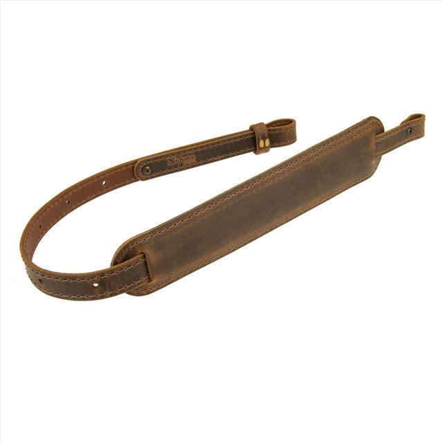 BF50022_Buffalo Leather Padded Rifle Gun Sling-img-0