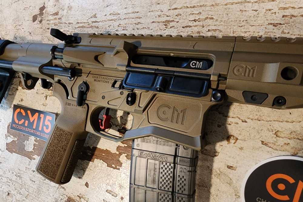 CM15 5.56 NATO 8" Pistol AR15 M4 FDE Metallic Cerakote-img-4