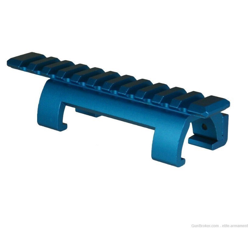 GSG5 Rifle HK Style .22 Scope Red Dot Optics Mount Blue Aluminum-img-0