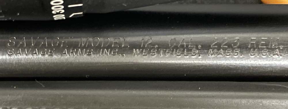 Savage Arms Model 12 Bolt-Action Rifle .223 Rem. 26.7" Barrel/ 45.5" OAL-img-57