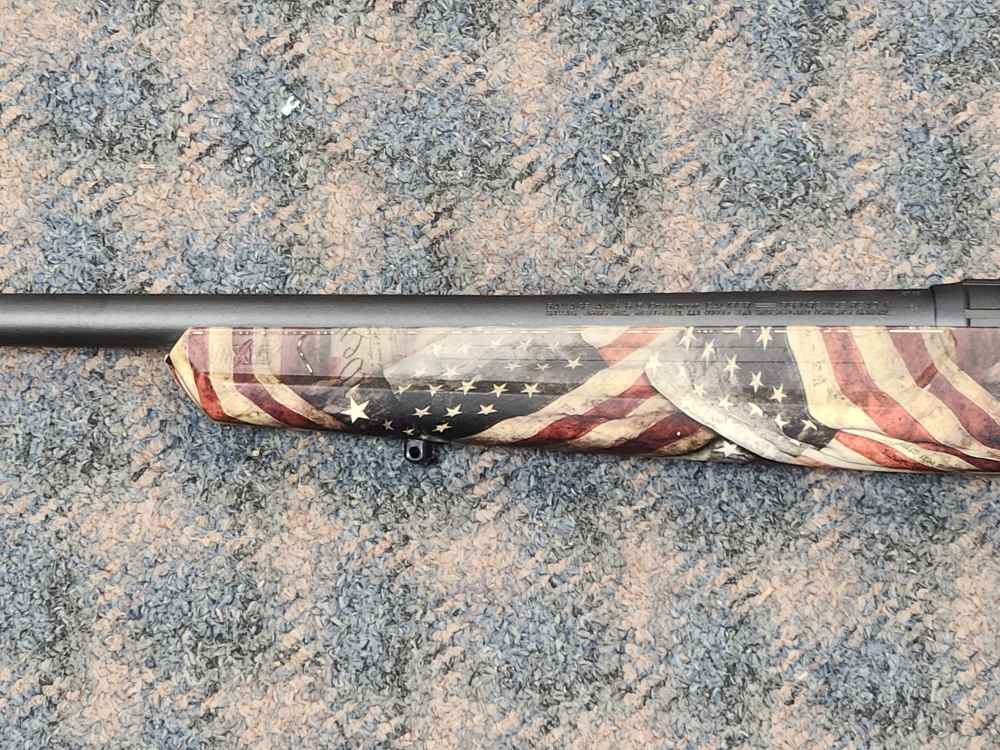 Savage Arms Axis II American Flag 6.5 Creed Bolt 4+1 22" Blue/Black-img-7