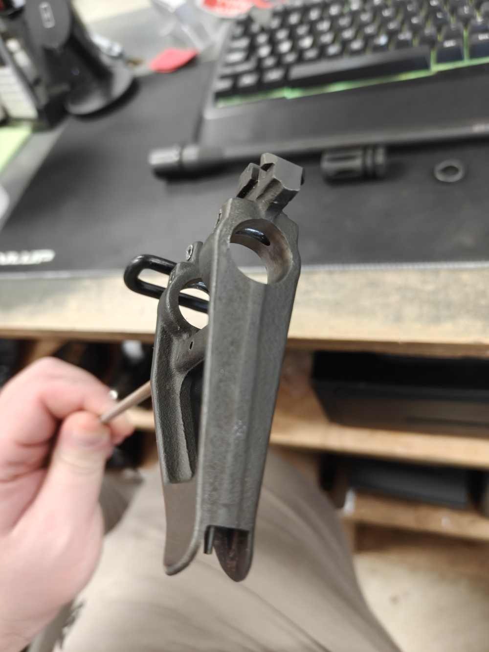 M16A1 A1 Colt Sight Gas Block Parts LMT Barrel 20" 5.56 1:12-img-7