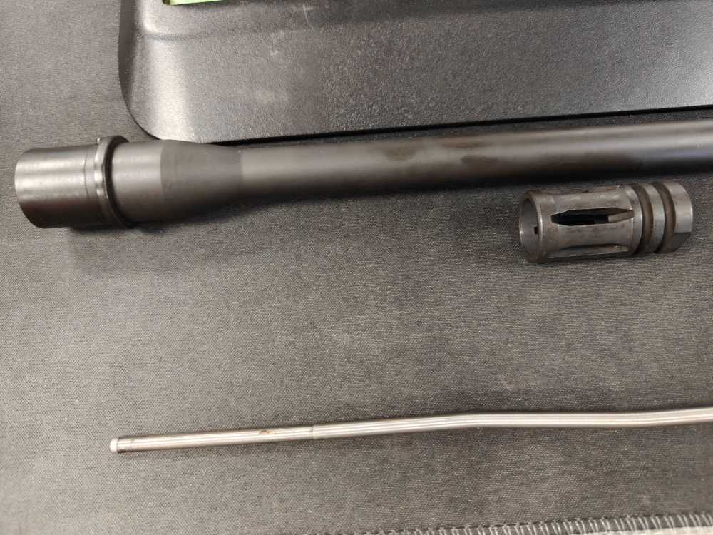 M16A1 A1 Colt Sight Gas Block Parts LMT Barrel 20" 5.56 1:12-img-1