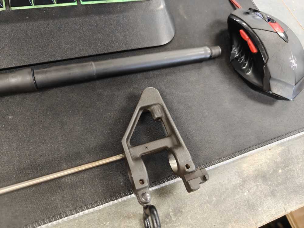 M16A1 A1 Colt Sight Gas Block Parts LMT Barrel 20" 5.56 1:12-img-4