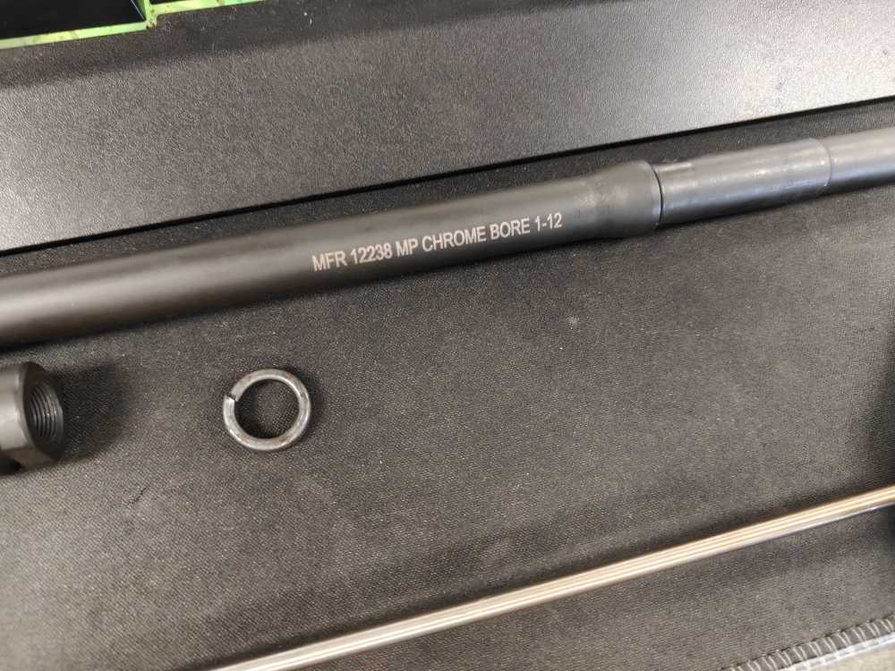 M16A1 A1 Colt Sight Gas Block Parts LMT Barrel 20" 5.56 1:12-img-3