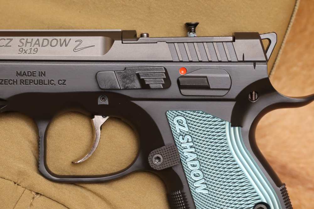 CZ Shadow 2 9MM 4.9" Semi-Automatic Optic Ready (DA/SA) Pistol-img-8