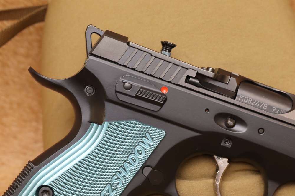 CZ Shadow 2 9MM 4.9" Semi-Automatic Optic Ready (DA/SA) Pistol-img-3