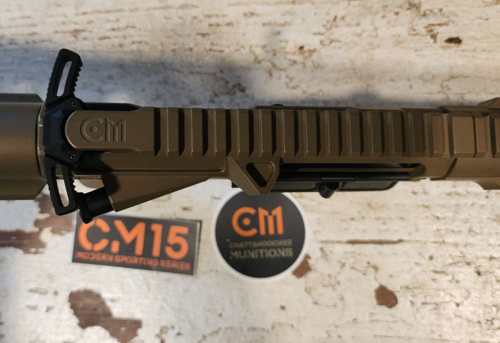 CM15 338 ARC 10" Pistol AR15 M4 338ARC FDE Metallic Cerakote-img-11