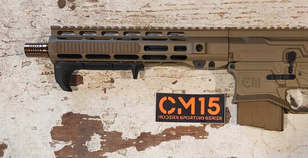 CM15 338 ARC 10" Pistol AR15 M4 338ARC FDE Metallic Cerakote-img-8