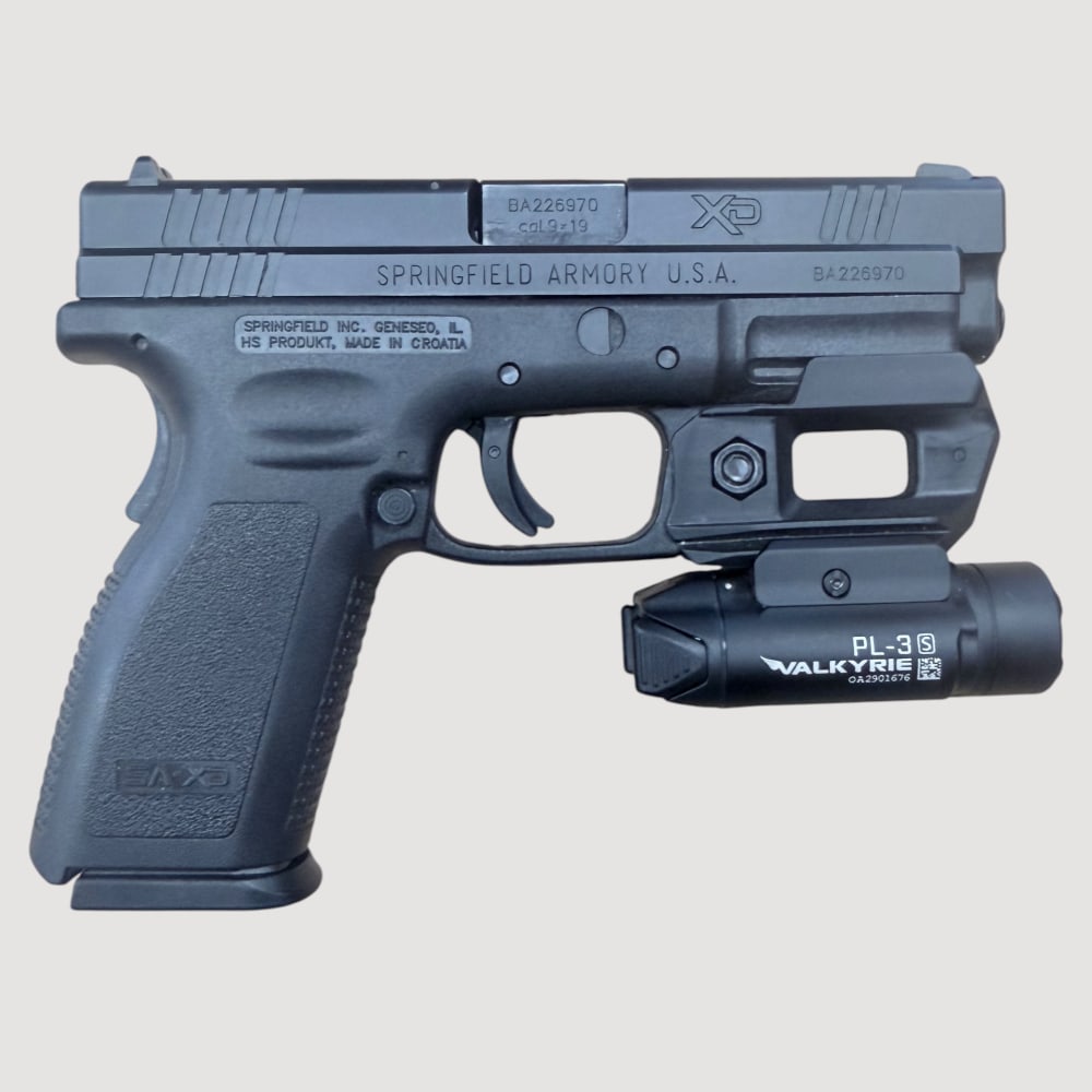 Springfield Armory XD 4" Service Model 9mm w/ Olight PL-3S & 3 Magazines-img-2
