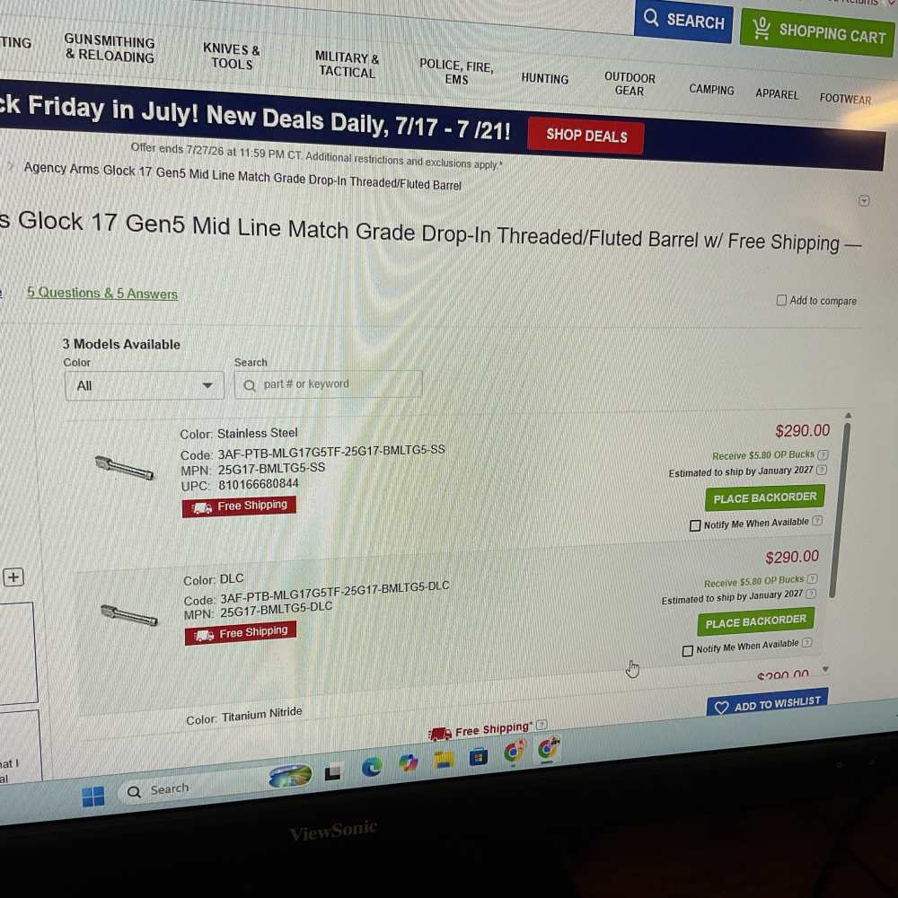 Agency Arms Glock 17 Gen 5 Fluted SS Threaded Barrel-img-8