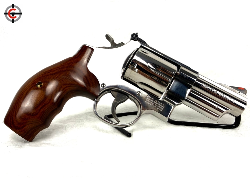 Pre-Owned Smith & Wesson 629-6 .44 Mag 2.5" Snub-Nose Stainless Wood Grips-img-3