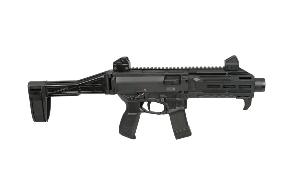 CZ Scorpion 3+ – 9mm – 7.8? Threaded Barrel – 20+1 –Includes Tactical Brace-img-0