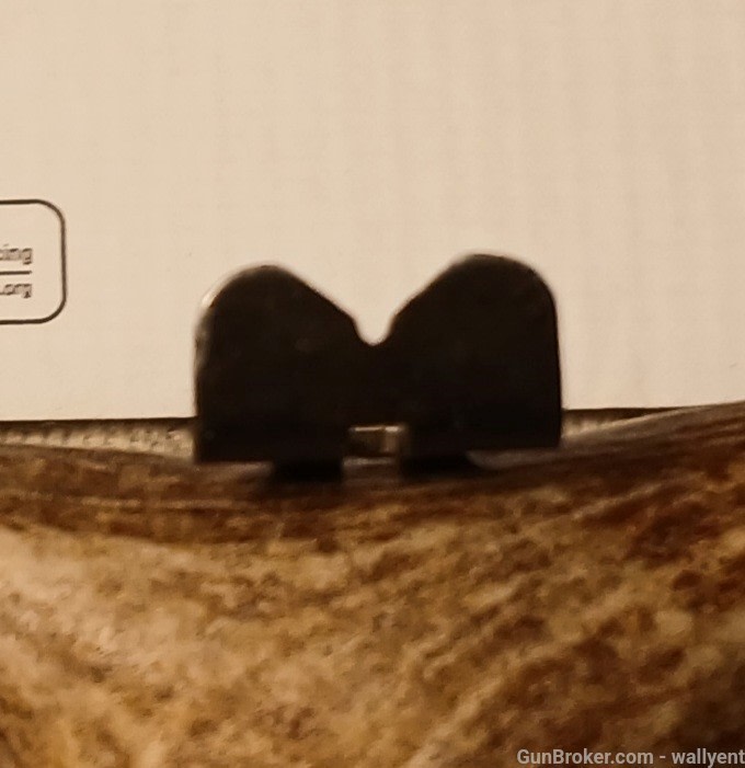 Winchester unmarked 2 5/8" Rear Rifle Sight U notch (#D)-img-3