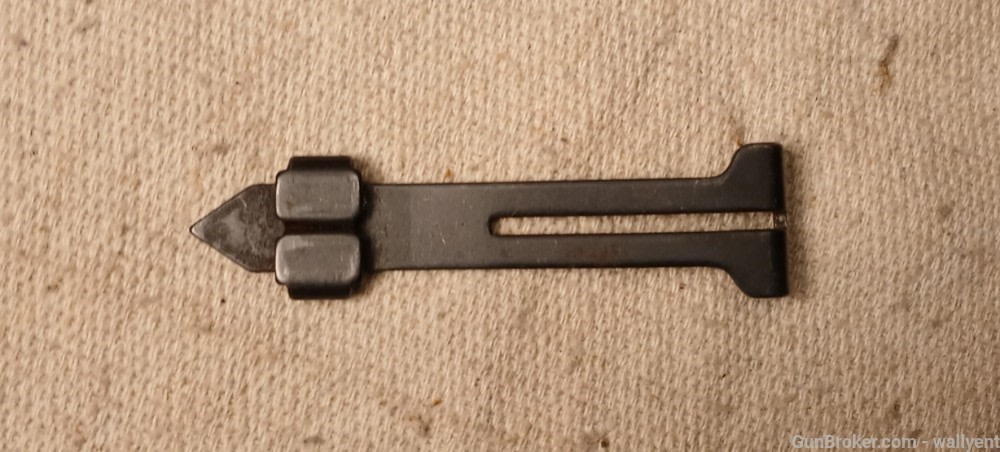 Winchester unmarked 2 1/2" Rear Rifle Sight U notch (#E)-img-1