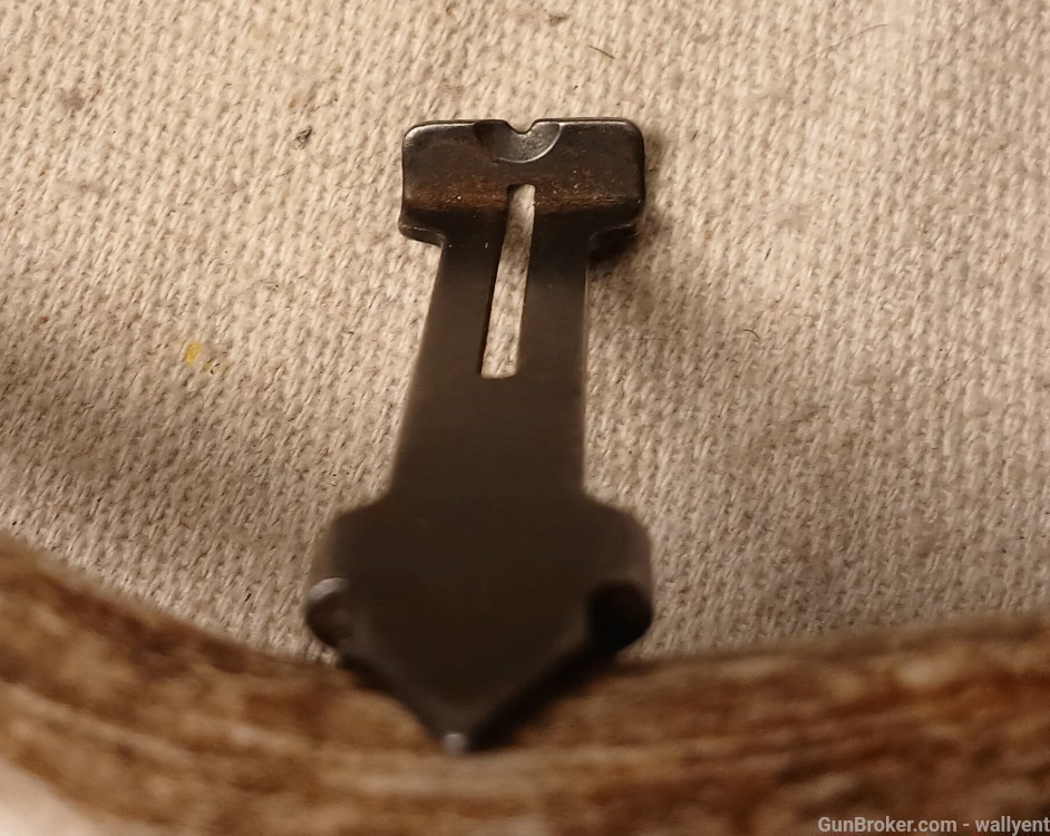Winchester unmarked 2 1/2" Rear Rifle Sight U notch (#E)-img-3