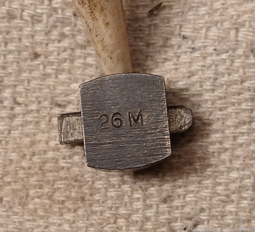Marbles Front Sight 26M Ivory tip rifle new old stock Brownells (#1)-img-1