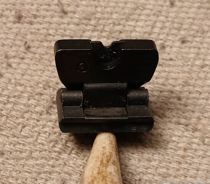 Marbles Front Sight No.69H Folding Adjustable White rifle Brownells (#7)-img-4
