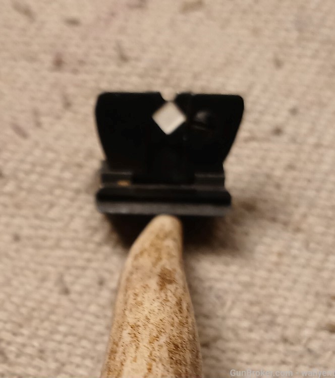 Marbles Front Sight No.69H Folding Adjustable White rifle Brownells (#7)-img-2