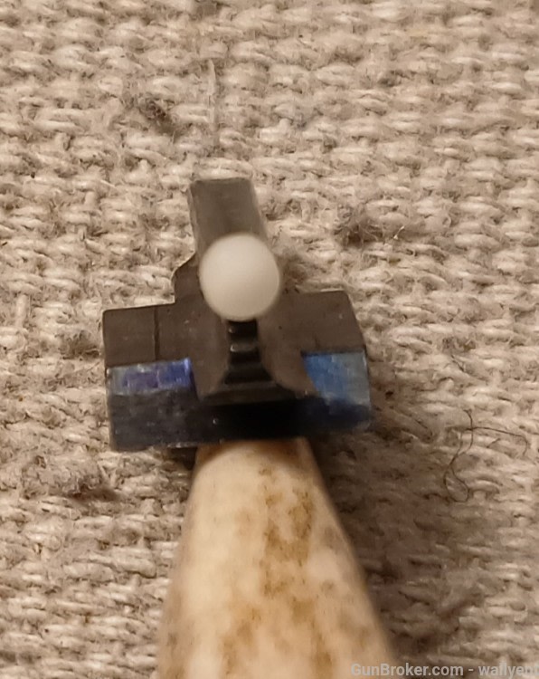 Marbles Front Sight 29MR Ivory tip new old stock rifle Brownells (#4)-img-2