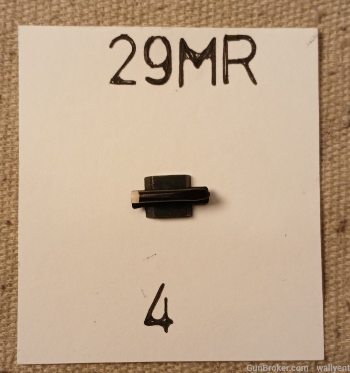 Marbles Front Sight 29MR Ivory tip new old stock rifle Brownells (#4)-img-1
