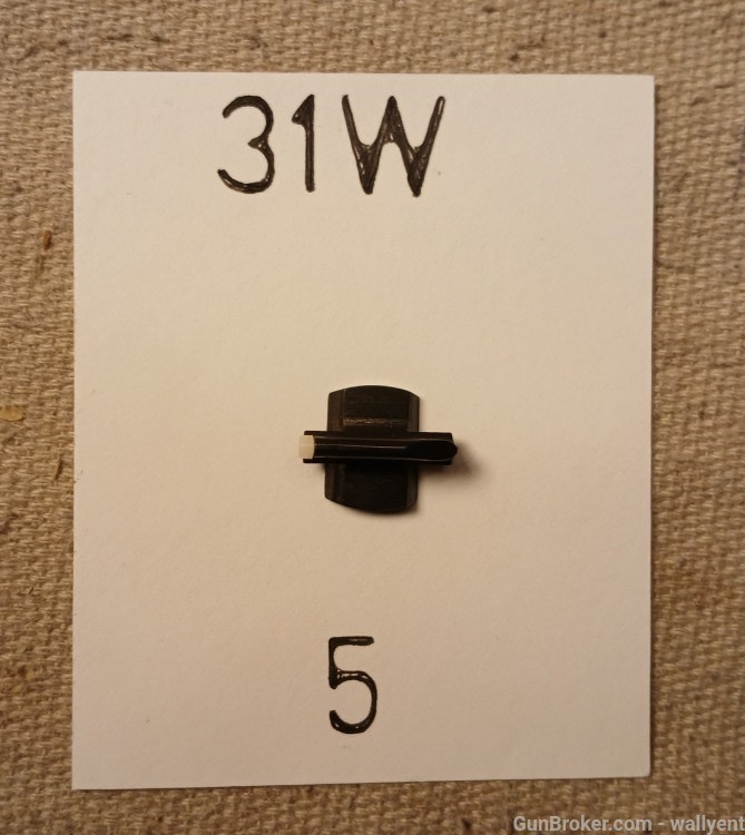 Marbles Front Sight 31W Ivory tip new old stock rifle Brownells (#5)-img-1