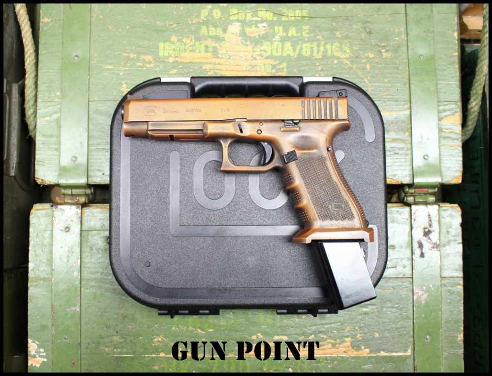 “The Copper Head” Gun Point Custom Shop Glock 34 Gen 4 Competition G34 9mm -img-0
