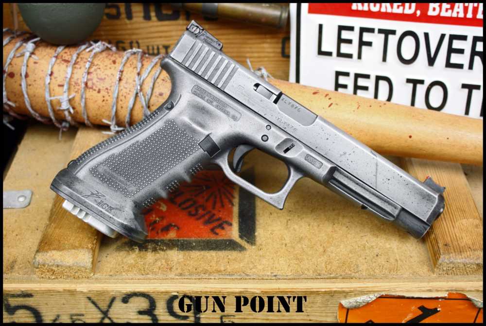 “Silver Arrow” Gun Point Custom Shop Glock 34 Gen 4 Competition 9mm G34 -img-2
