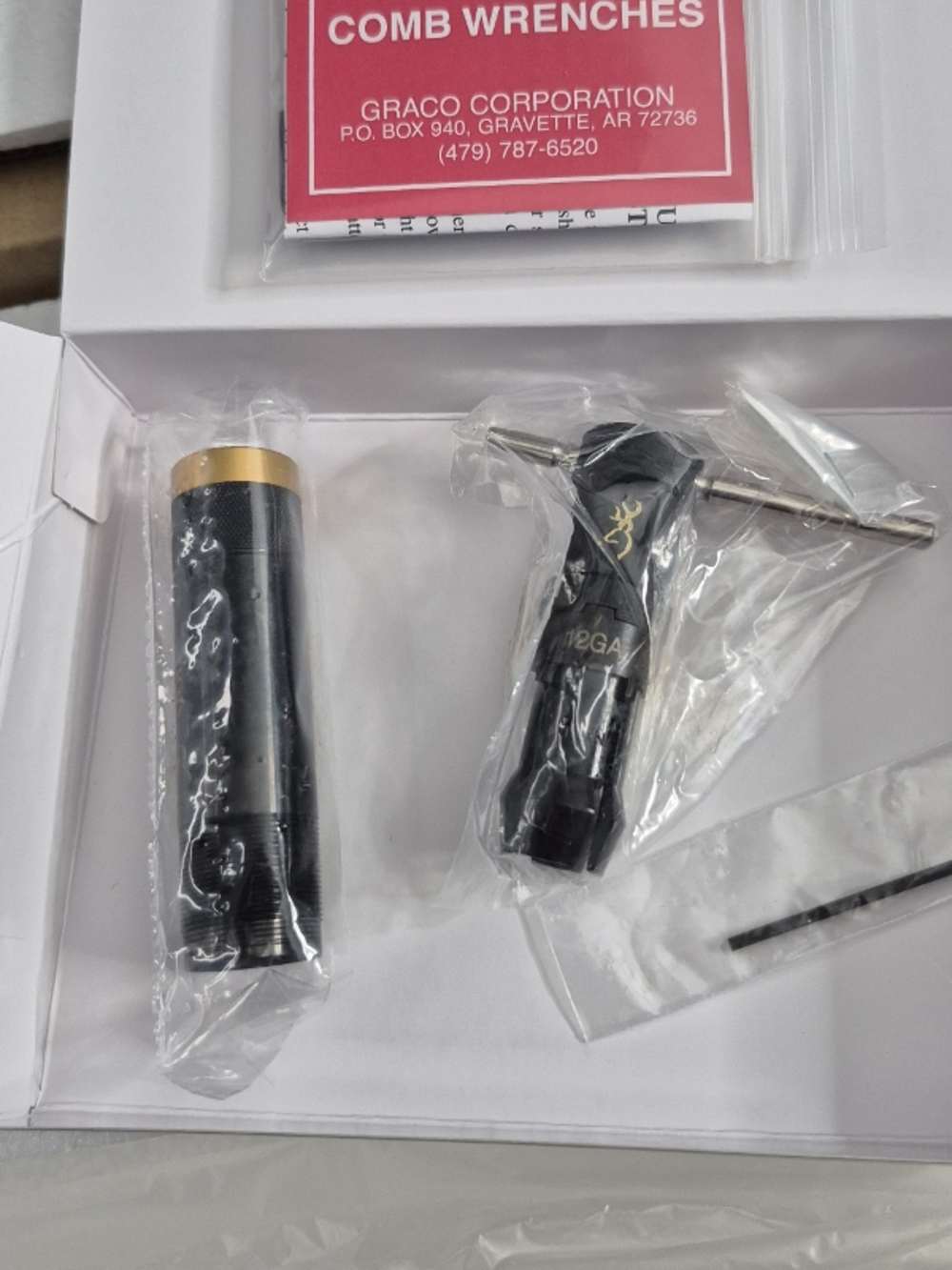 NIB BROWNING CXT WHITE ADJ 12GA 32" BOX-img-19