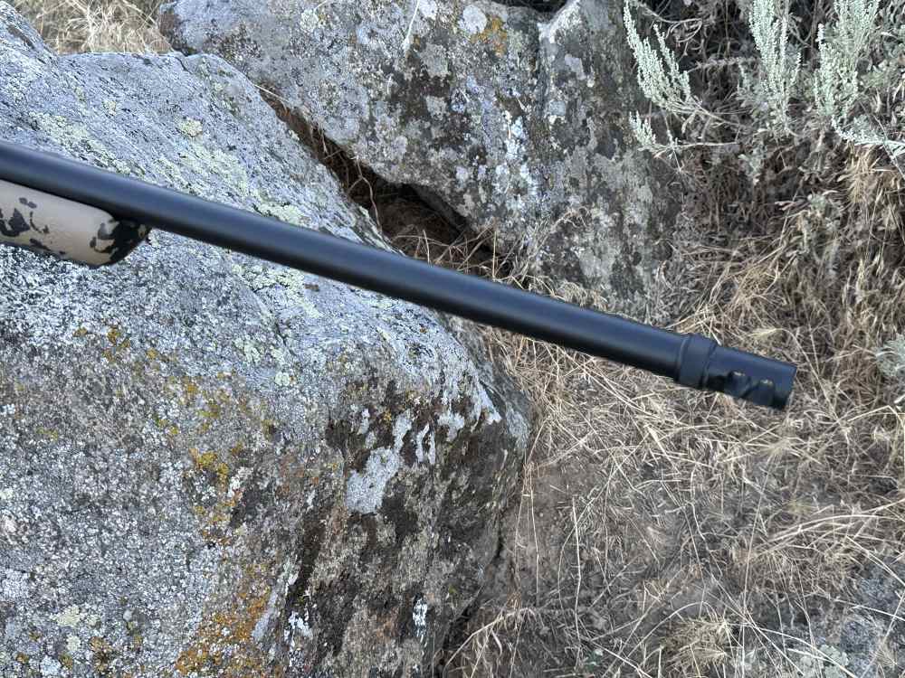 GUNWERKS WERKMAN REVIC 5-25 7 PRC RIFLE SYSTEM TAN FRACTURE-img-6
