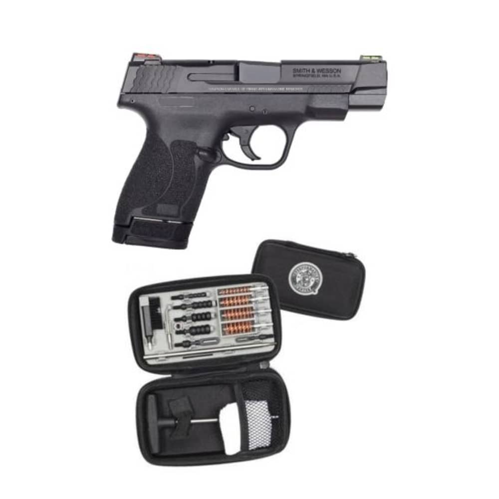 Smith & Wesson PC M&P 9 Shield M2.0 9mm Pistol w/ Cleaning Kit - 11787-img-1